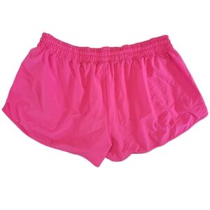 XL Offline by aerie hot pink shorts with large pockets and spandex under shorts
